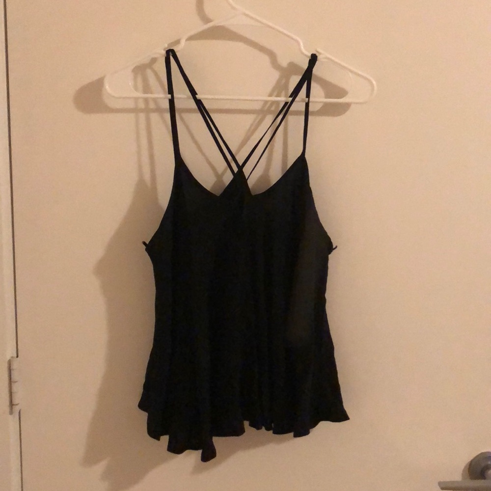 Criscross flowy top